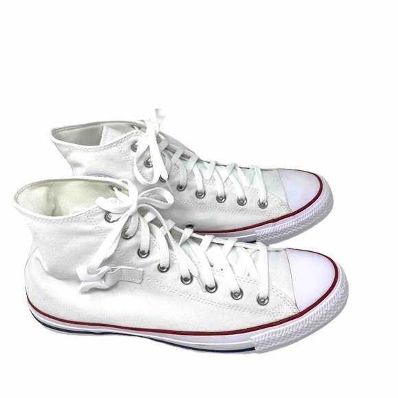 Converse Mens Size 168263C CTAS Buckle Up High Top White Neo Pink Canvas Sneaker - Picture 5 of 13